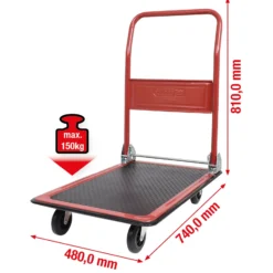 KS TOOLS Plattformwagen für Lager und Werkstatt 150kg - 800.0015