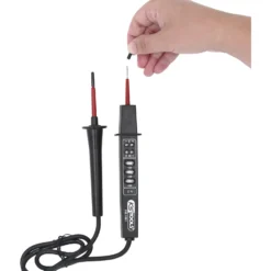 KS TOOLS Polaritäts- und Spannungsprüfer mit Schutzisolierung 6-400 V - 550.1501