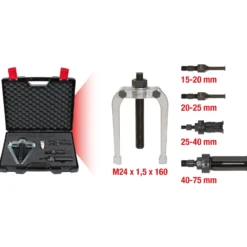 KS TOOLS Präzisions-Innen-Auszieher-Satz Ø 15-75 mm 5tlg. - 660.0015