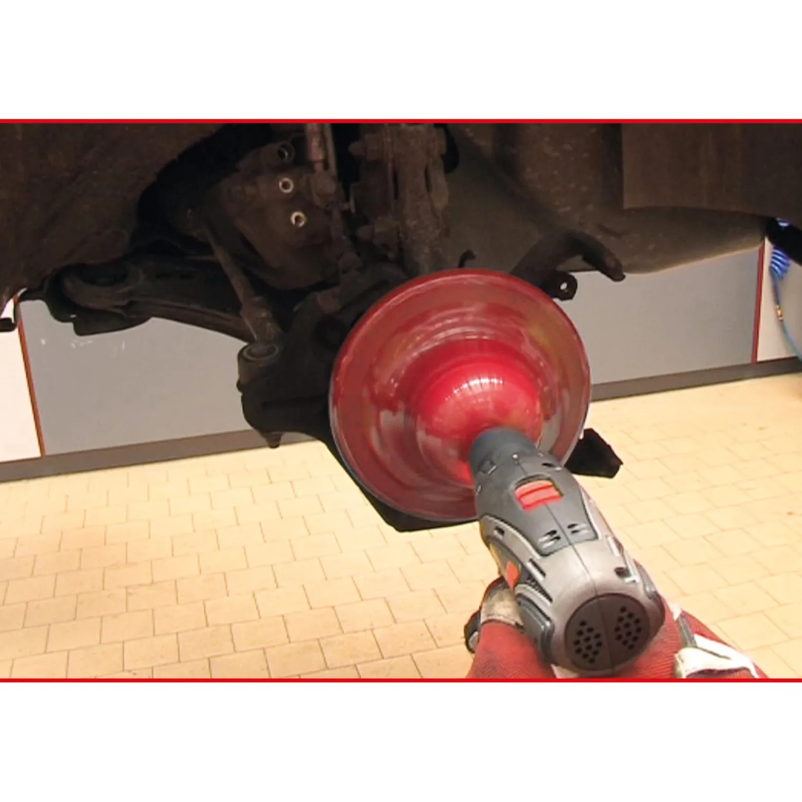 KS TOOLS Radnabenschleifer-Satz Ø 160 mm Innen-Ø 60 mm 4tlg. - 100.4070