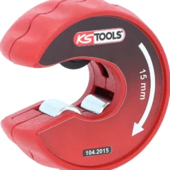 KS TOOLS Ratschen-Rohrabschneider für Kupferrohre 15 mm - 104.2015