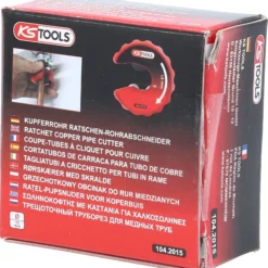 KS TOOLS Ratschen-Rohrabschneider für Kupferrohre 15 mm - 104.2015