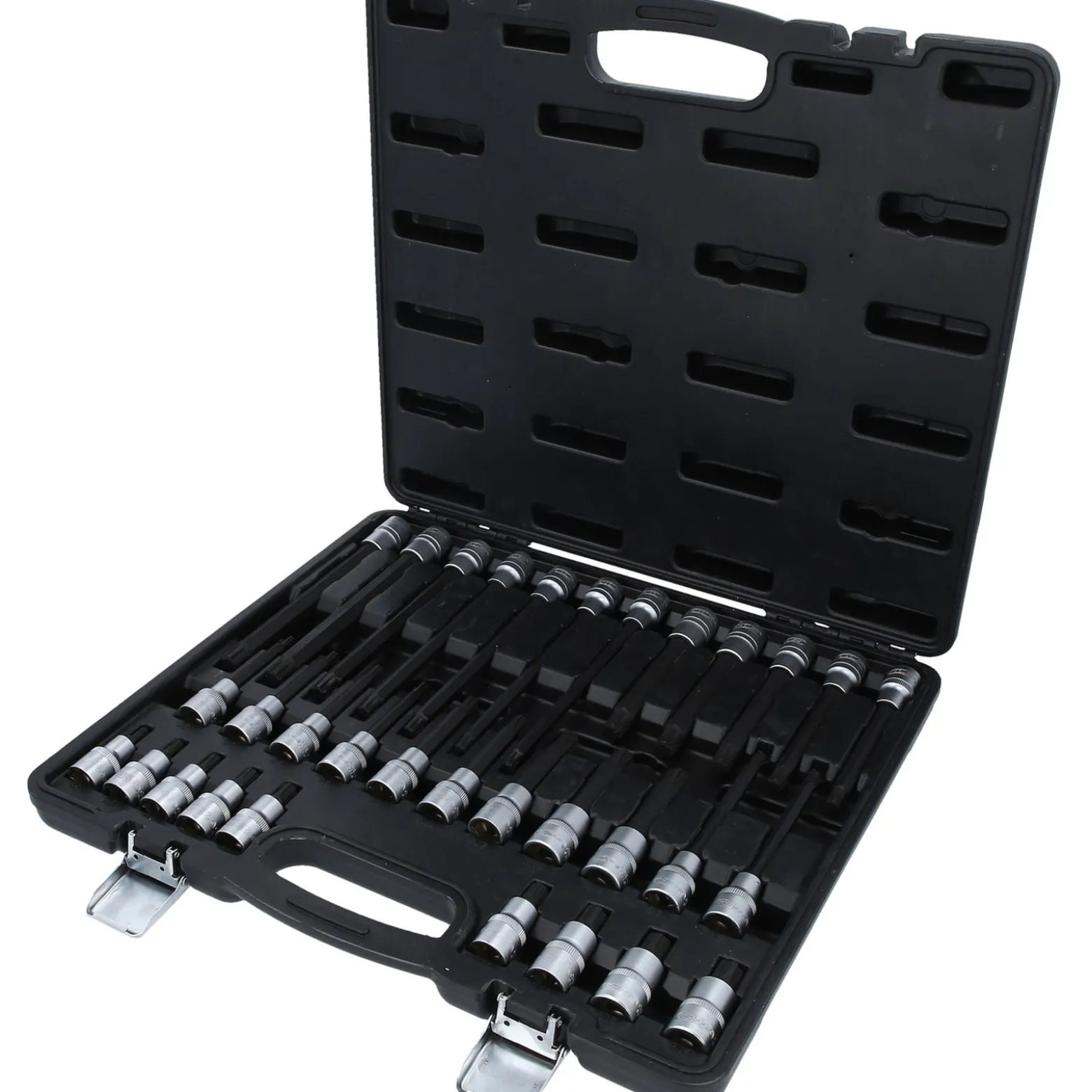 KS TOOLS 1/2" RIBE Bit-Stecknuss-Satz 32tlg. kurz lang und extra lang - 911.4520