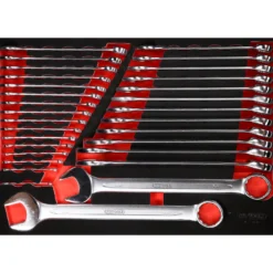 KS TOOLS Ringmaulschlüssel-Satz in Schaumstoffeinlage 30tlg. - 811.0030