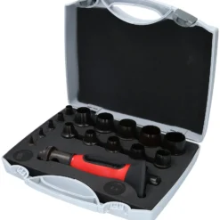 KS TOOLS Ring-Stanzeisen-Satz 16tlg. - 129.0100