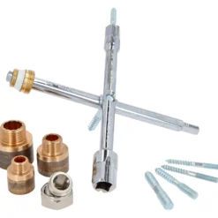 KS TOOLS Sanitär-Kreuzschlüssel 10 Funktionen - 116.6200