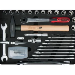 KS TOOLS 1/4"+1/2" Sanitär-Werkzeugkoffer 95tlg. - 911.0695