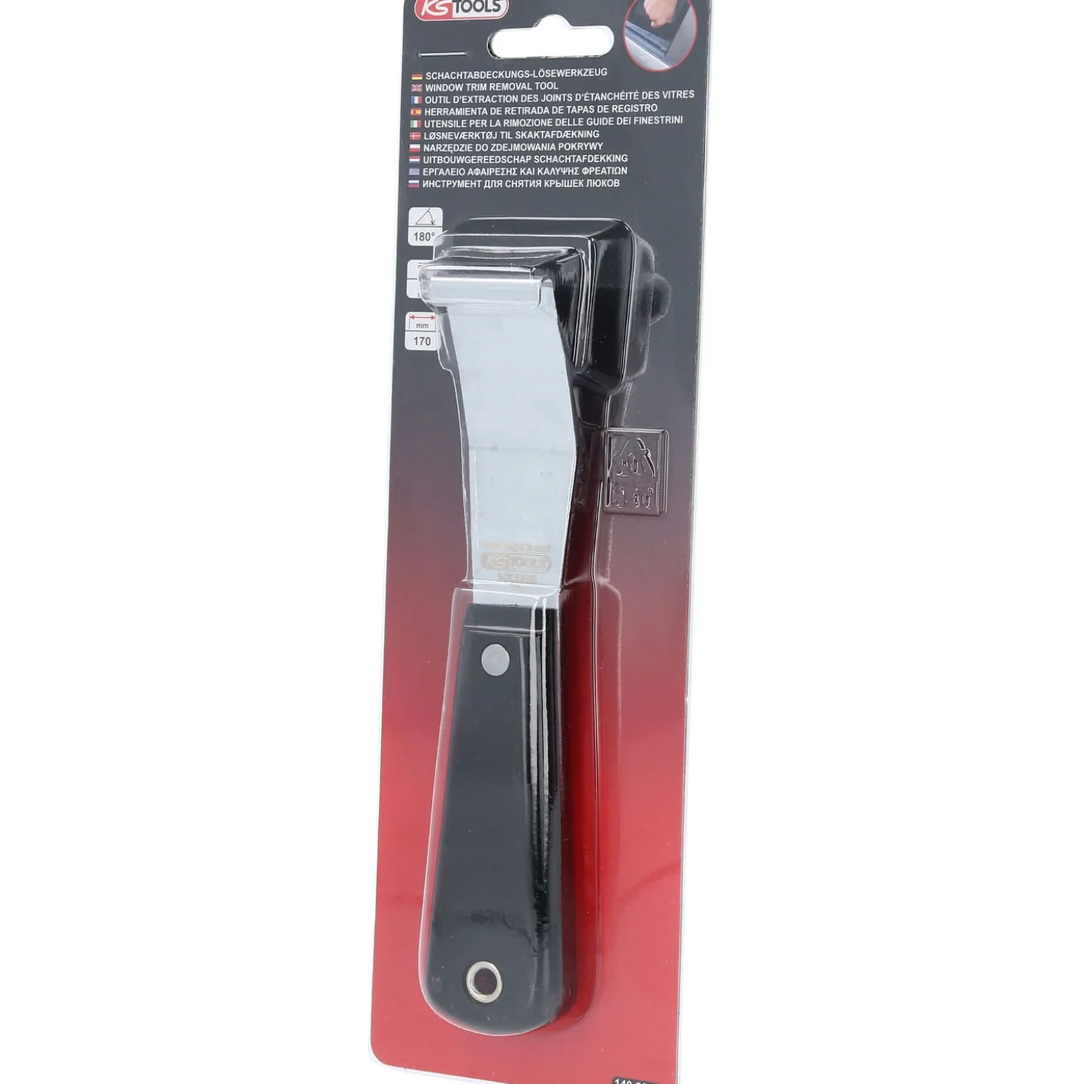 KS TOOLS Schachtabdeckungs-Lösewerkzeug 170 mm - 140.2208