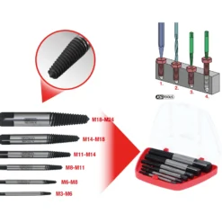 KS TOOLS Schrauben-Ausdreher-Satz 6tlg. - 150.1330