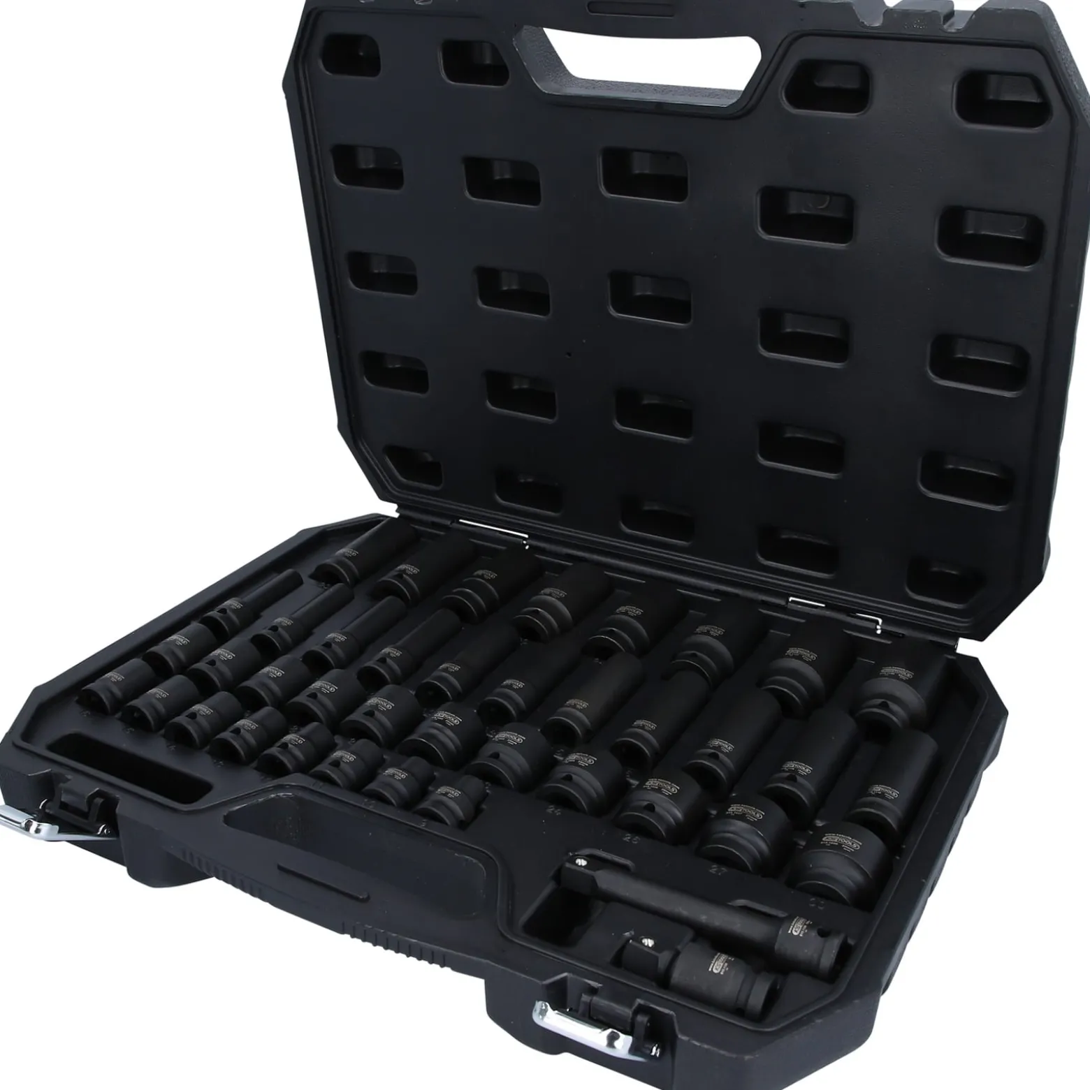 KS TOOLS 1/2" Sechskant-Kraft-Stecknuss-Satz 40tlg. - 515.0065