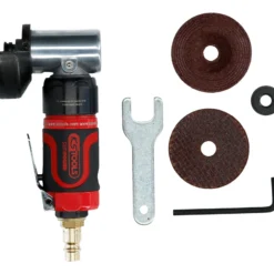 KS TOOLS SlimPOWER Mini-Druckluft-Stab-Trennschleifer kurz - 515.5550