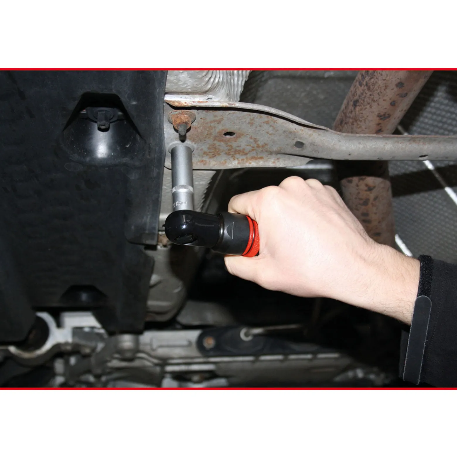 KS TOOLS 3/8" SlimPOWER Mini-Druckluft-Umschaltratsche 30 Nm - 515.5510