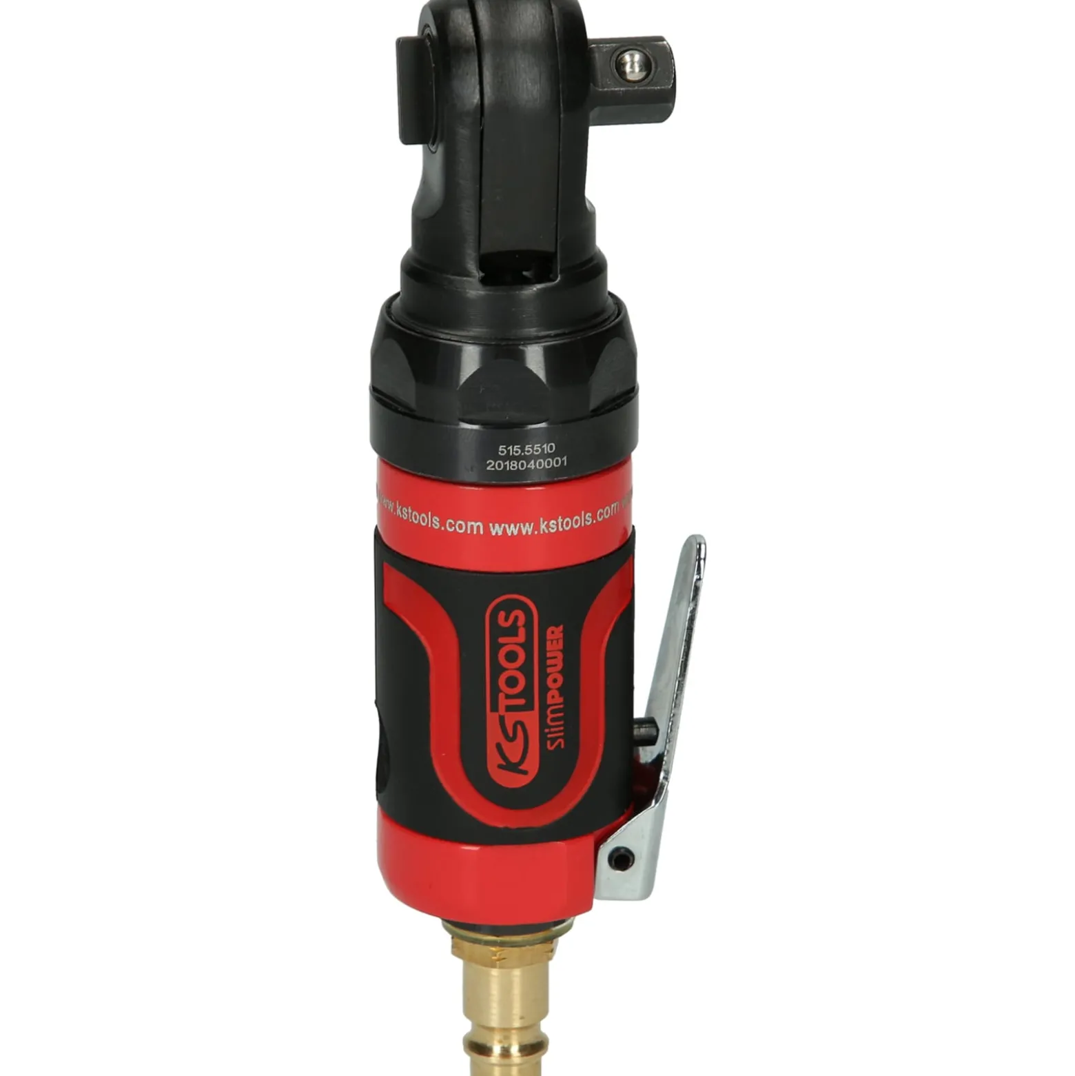 KS TOOLS 3/8" SlimPOWER Mini-Druckluft-Umschaltratsche 30 Nm - 515.5510