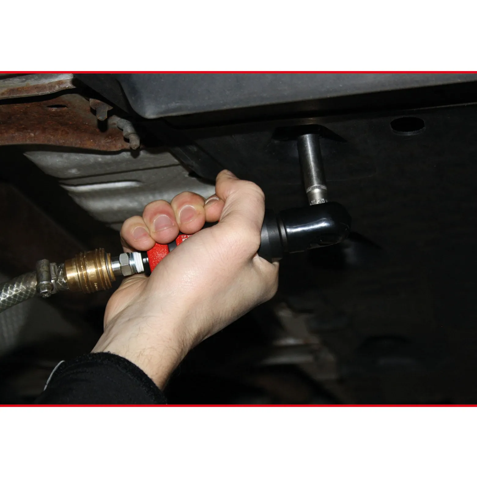 KS TOOLS 1/4" SlimPOWER Mini-Druckluft-Umschaltratsche 30 Nm - 515.5505