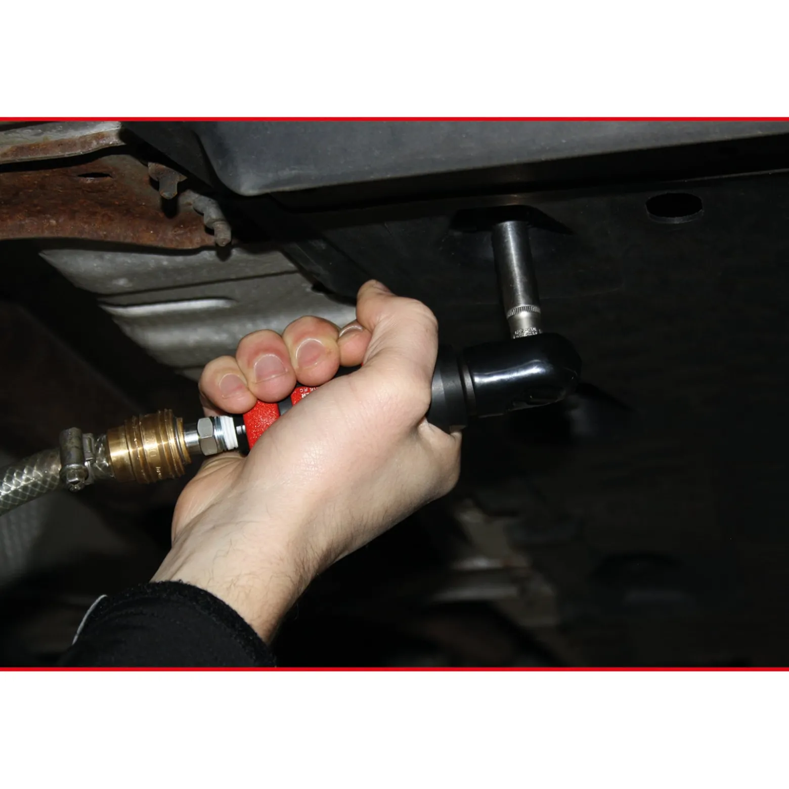 KS TOOLS 1/4" SlimPOWER Mini-Druckluft-Umschaltratsche 30 Nm - 515.5505