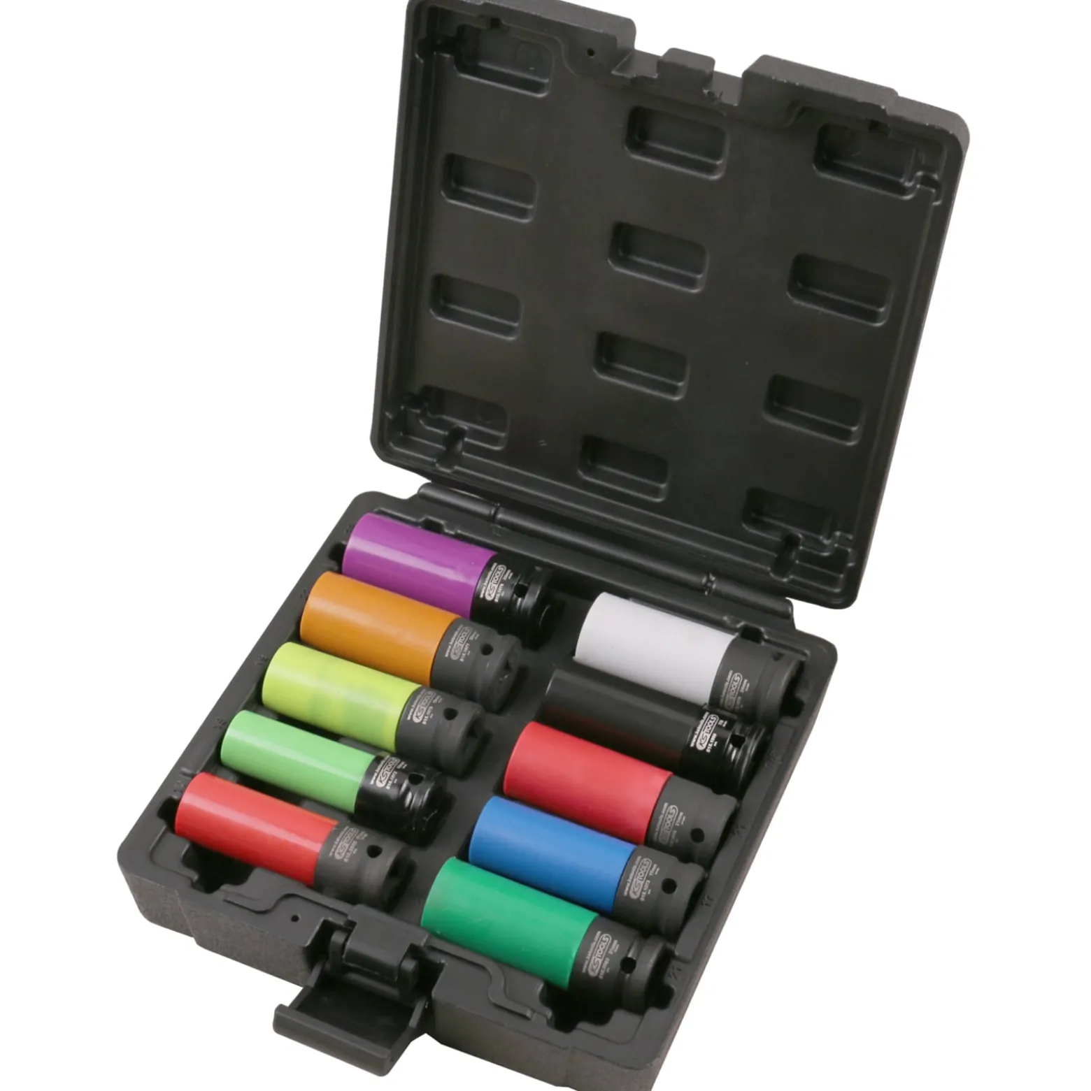 KS TOOLS 1/2" Spezial-Alu-Felgen Kraft-Stecknuss-Satz 10tlg. - 515.0890