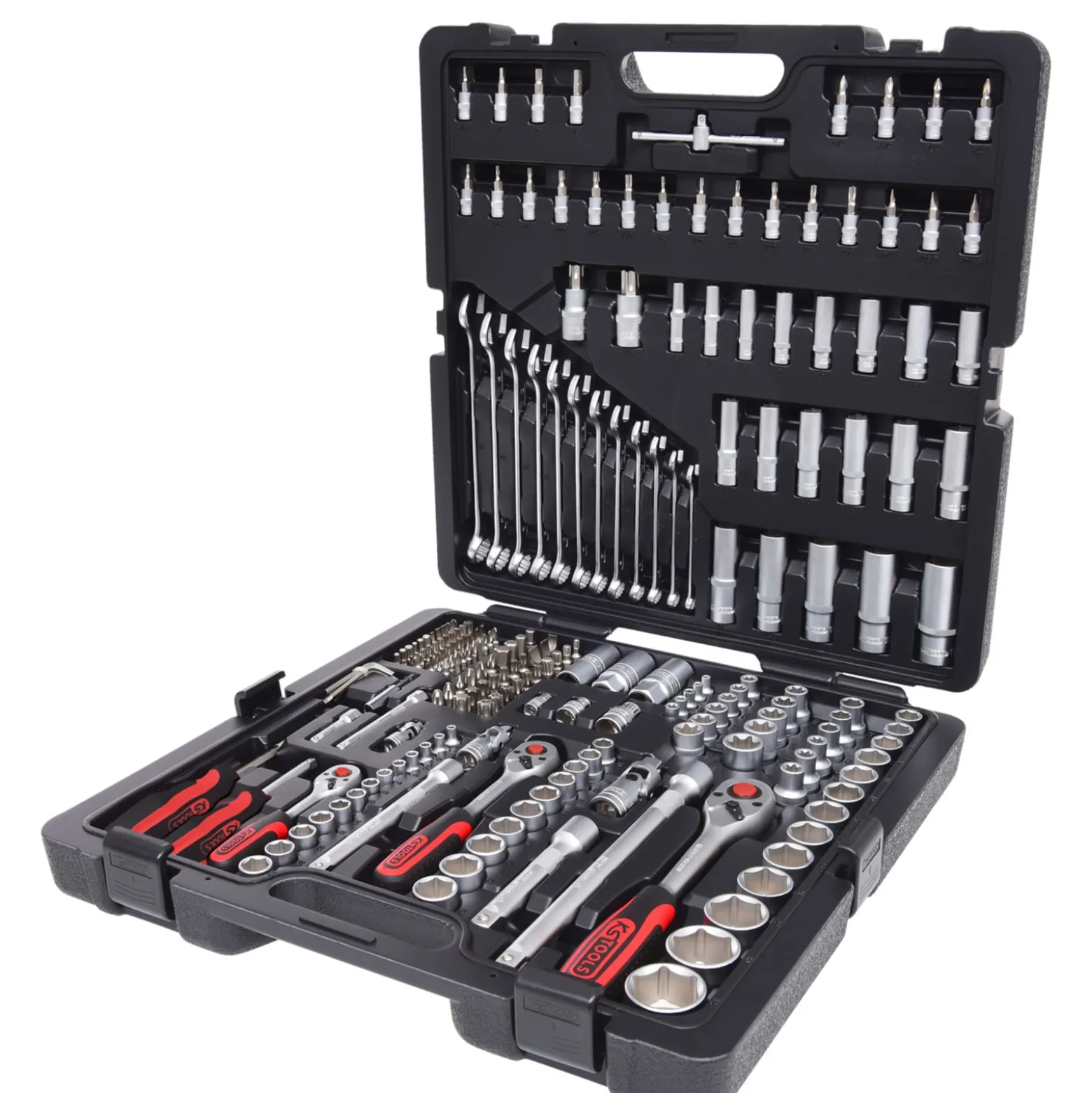 KS TOOLS 1/4"+ 3/8"+ 1/2" Steckschlüssel-Satz 216tlg. - 917.0216