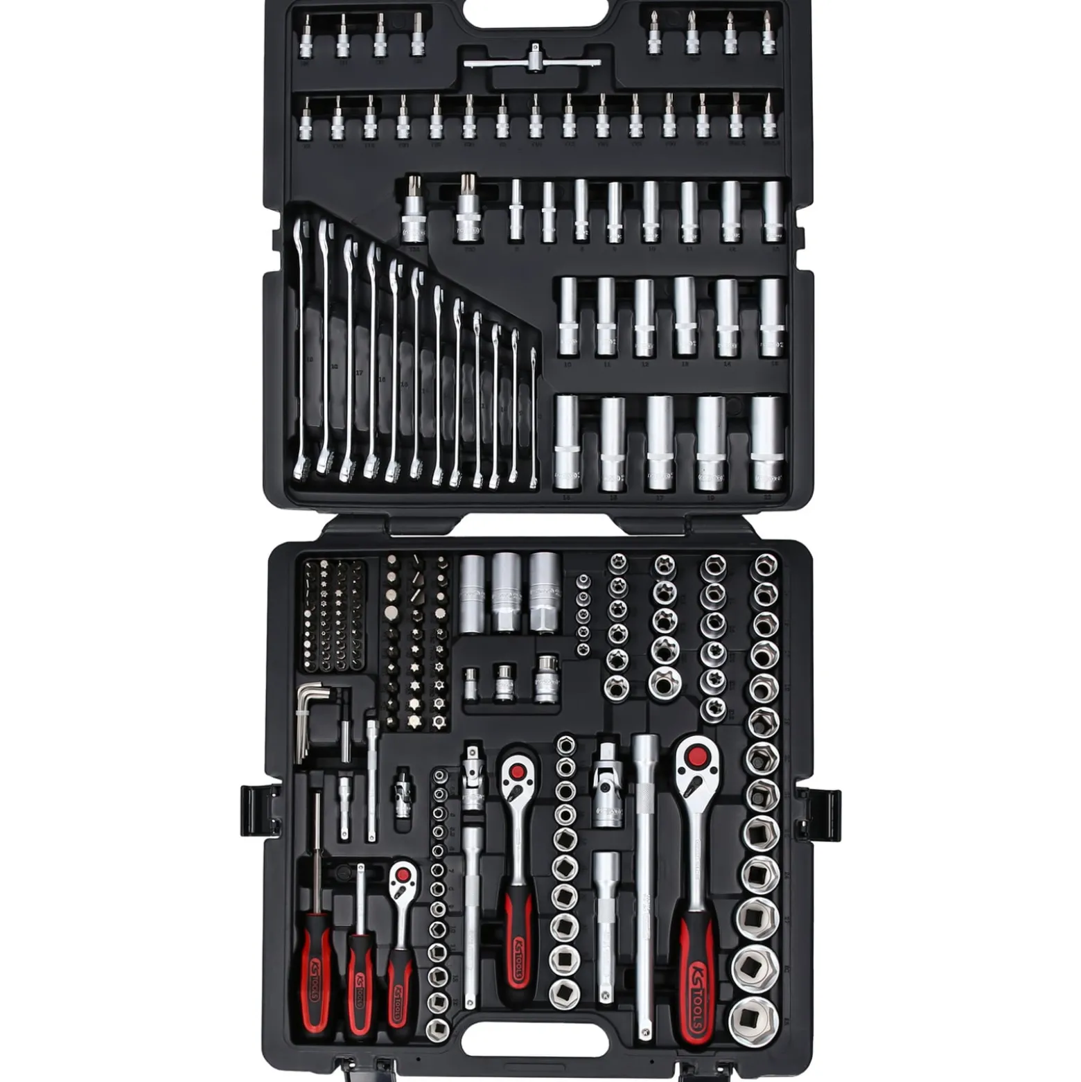 KS TOOLS 1/4"+ 3/8"+ 1/2" Steckschlüssel-Satz 216tlg. - 917.0216
