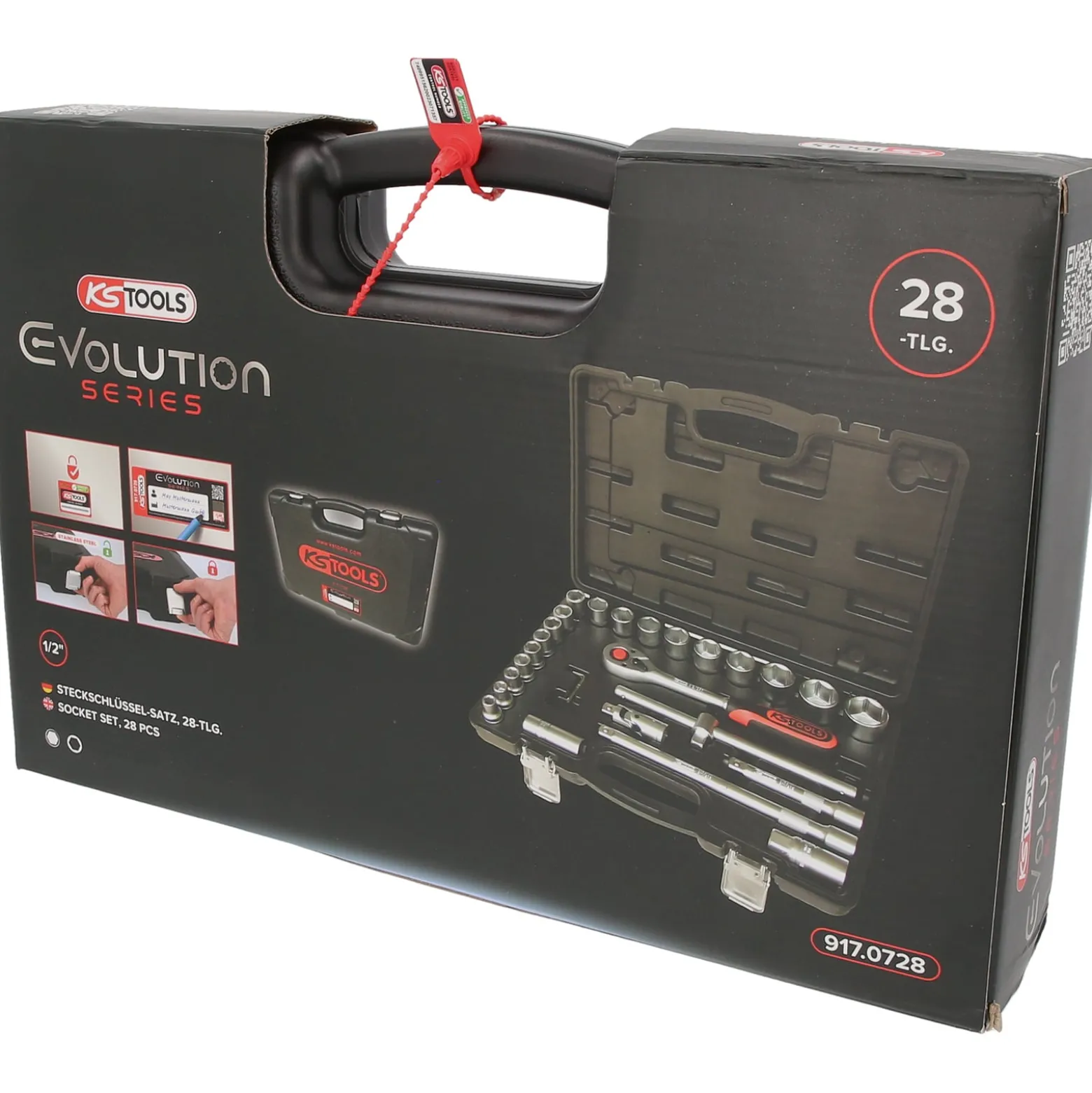 KS TOOLS 1/2" Steckschlüssel-Satz 28tlg. - 917.0728