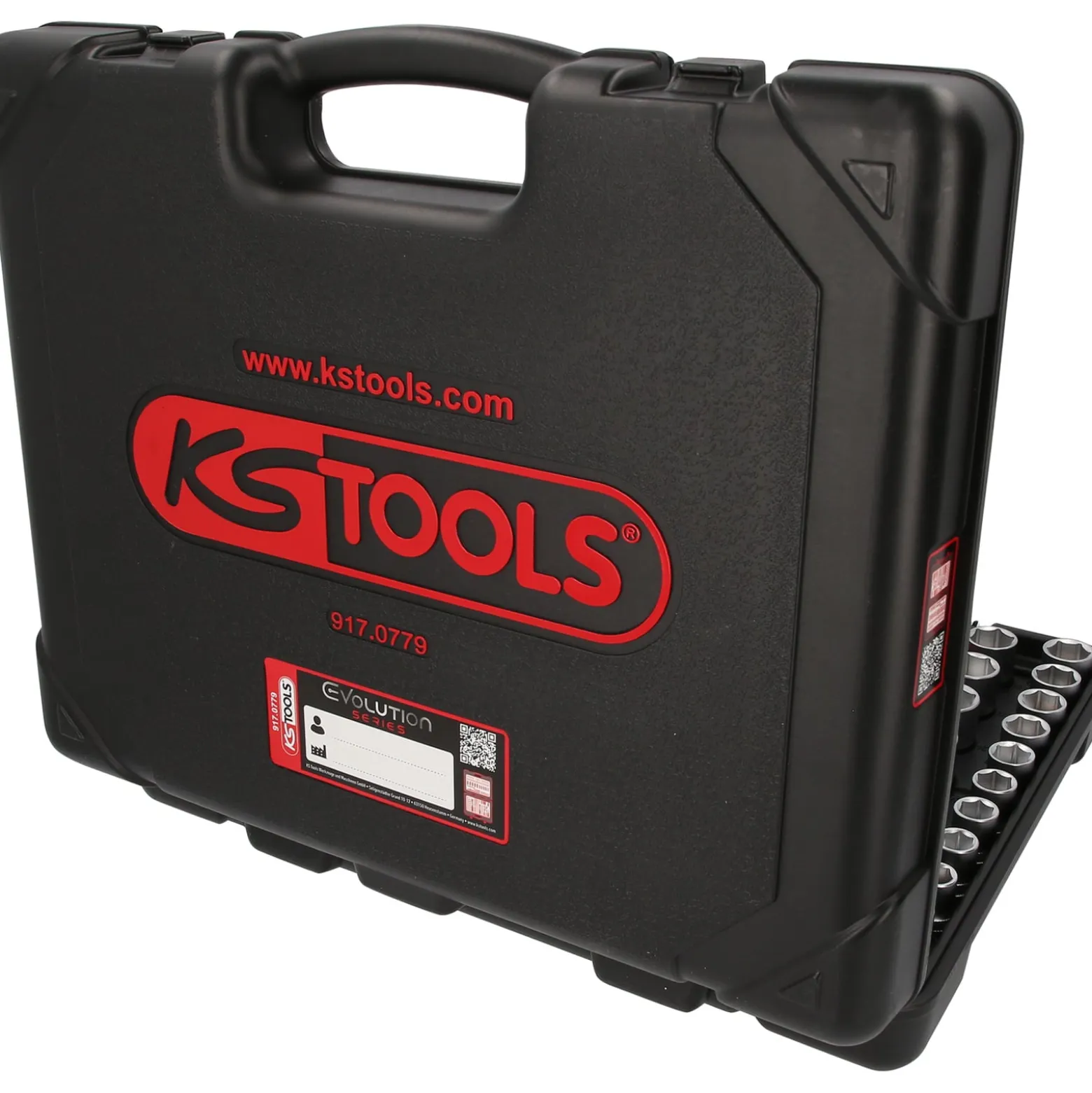 KS TOOLS 1/4"+ 3/8"+ 1/2" Steckschlüssel-Satz 179tlg. - 917.0779