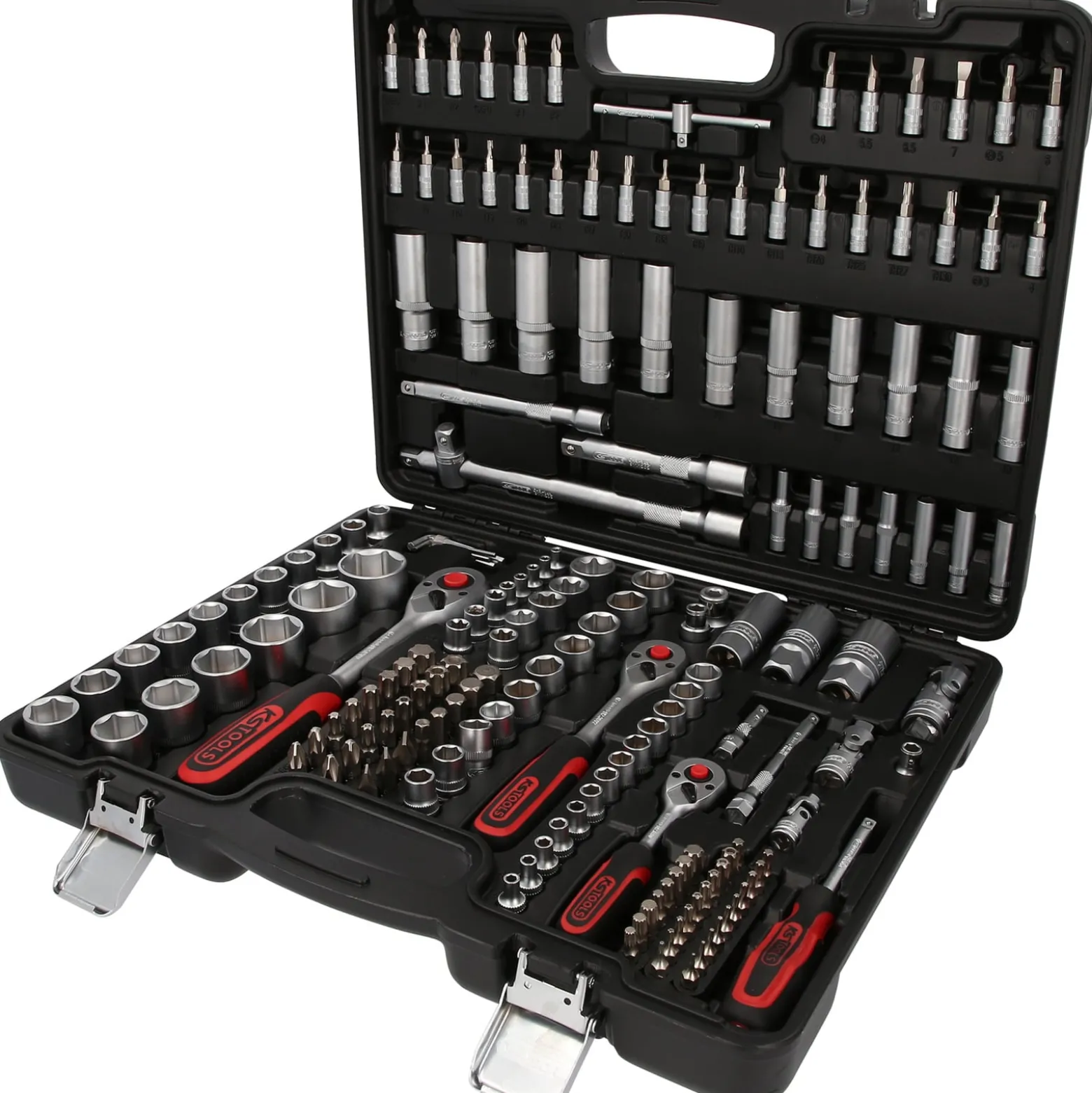 KS TOOLS 1/4"+ 3/8"+ 1/2" Steckschlüssel-Satz 179tlg. - 917.0779