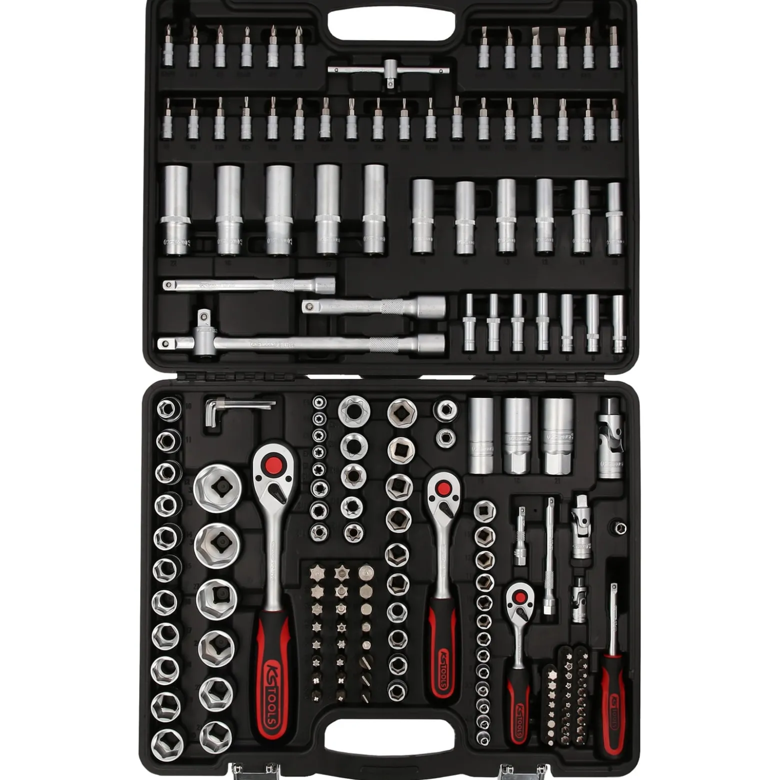 KS TOOLS 1/4"+ 3/8"+ 1/2" Steckschlüssel-Satz 179tlg. - 917.0779
