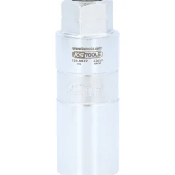 KS TOOLS Stoßdämpfer-Außensechskant-Gegenhalter-Stecknuss 22 mm - 150.9422
