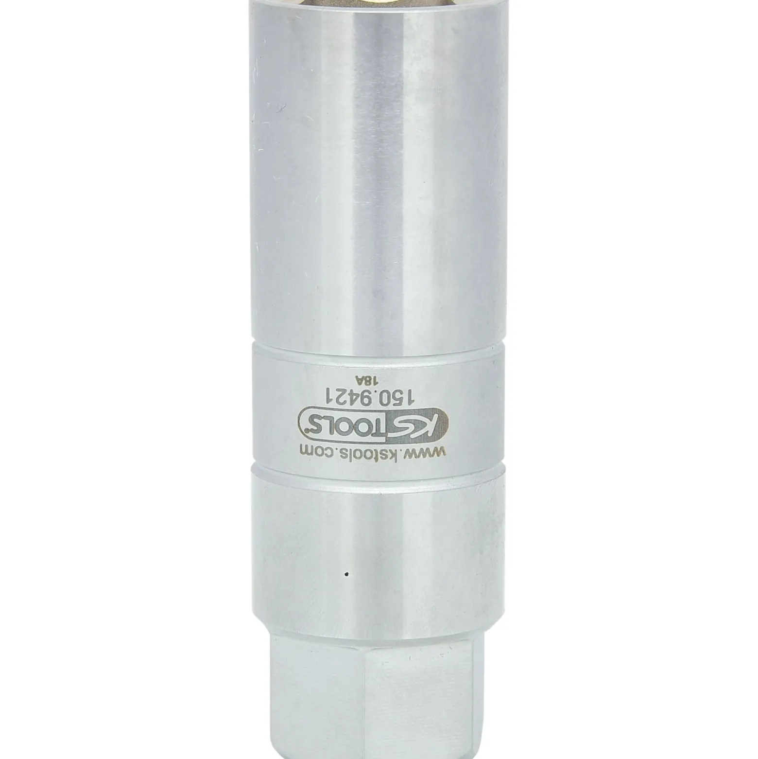 KS TOOLS Stoßdämpfer-Außensechskant-Gegenhalter-Stecknuss 21 mm - 150.9421