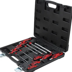 KS TOOLS T-Griff-Innensechskant-Kugelkopf-Schlüssel-Satz 9tlg. - 151.8150
