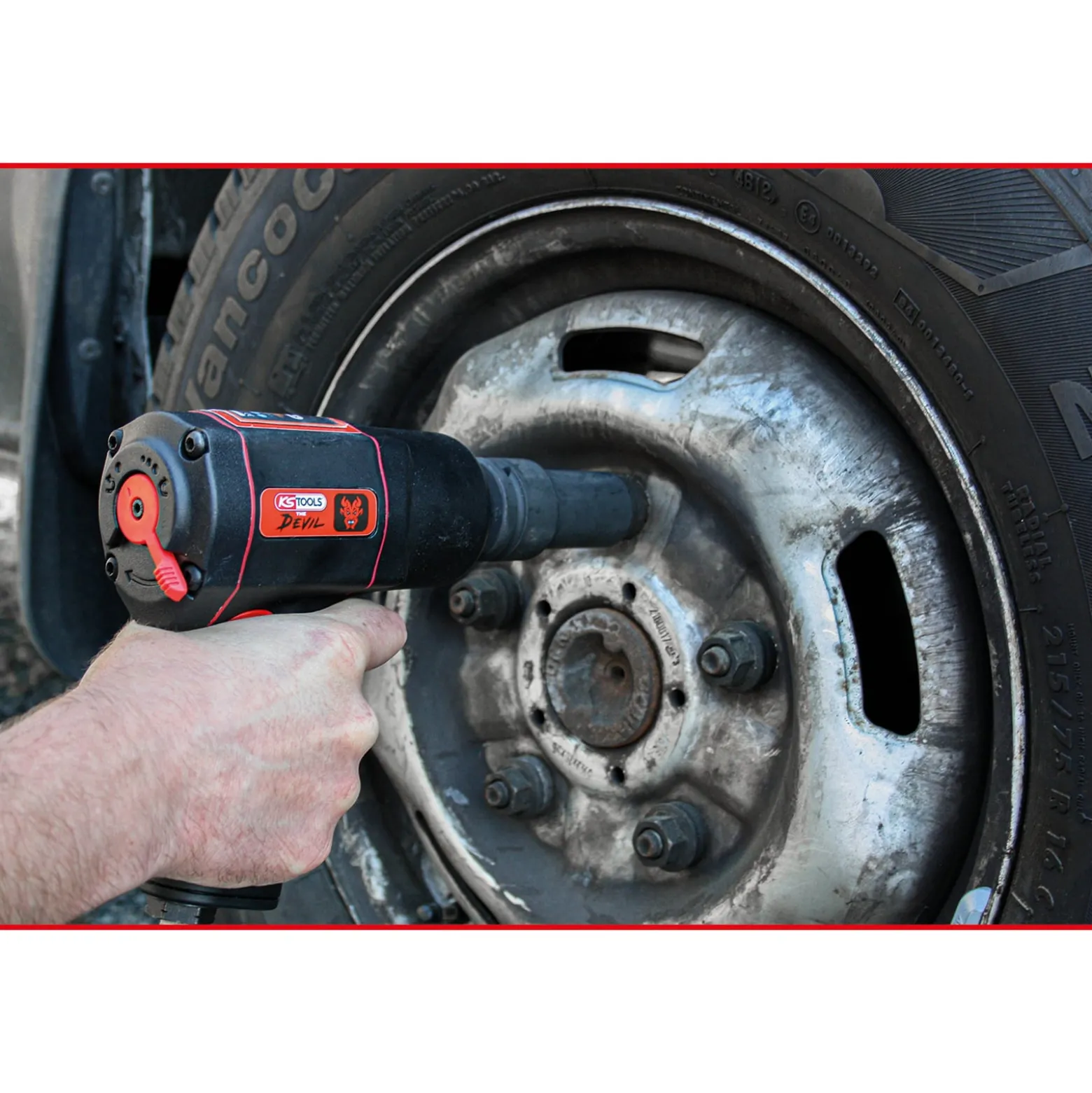 KS TOOLS 3/4" The Devil Hochleistungs-Druckluft-Schlagschrauber 2.000 Nm - 515.3400