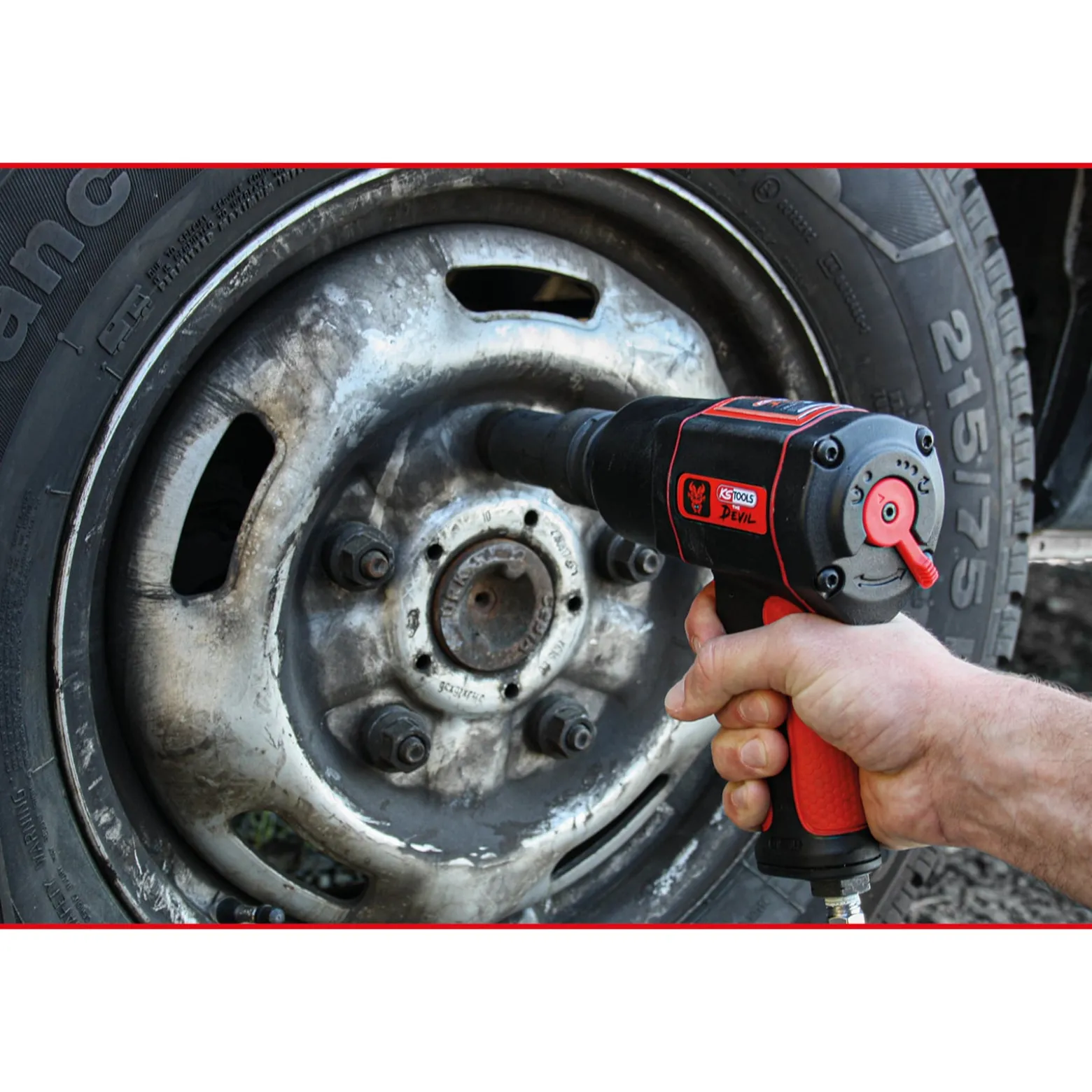 KS TOOLS 3/4" The Devil Hochleistungs-Druckluft-Schlagschrauber 2.000 Nm - 515.3400