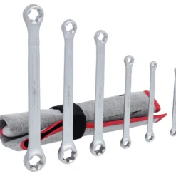 KS TOOLS Torx-E-Doppel-Ringschlüssel-Satz 6tlg. - 911.0370