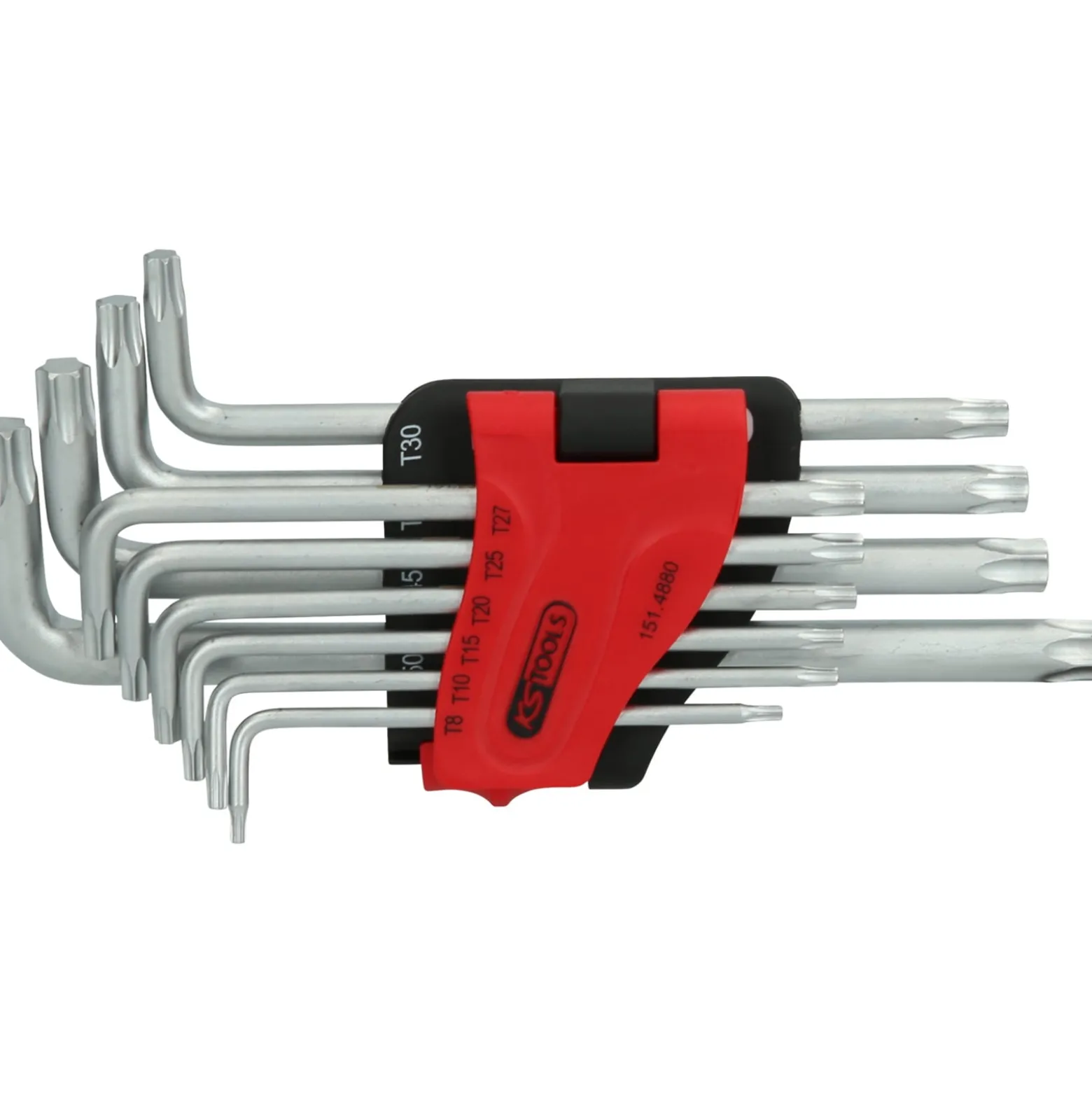 KS TOOLS Torx-Winkelstiftschlüssel-Satz lang 10tlg. - 151.4880