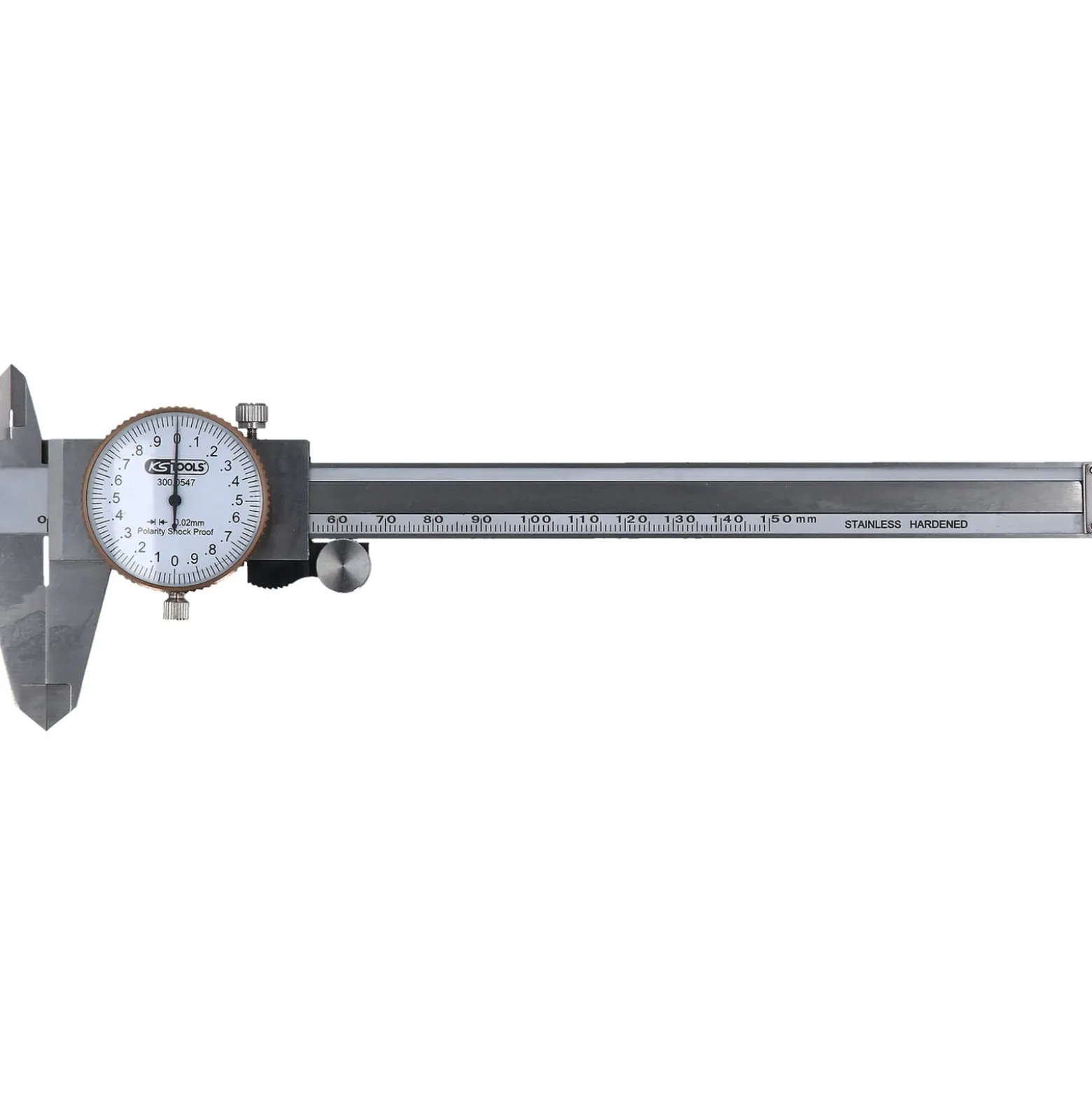 KS TOOLS Uhren-Messschieber Messgenauigkeit +/-02 - 300.0547