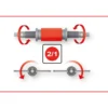 KS TOOLS Universal Bremskolben-Rückstell-Werkzeug-Satz 4tlg. - 150.1965