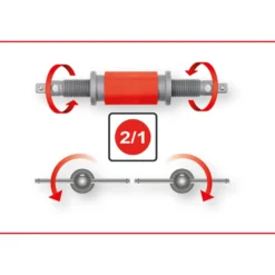 KS TOOLS Universal Bremskolben-Rückstell-Werkzeug-Satz 4tlg. - 150.1965