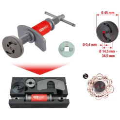KS TOOLS Universal Bremskolben-Rückstell-Werkzeug-Satz 4tlg. - 150.1965