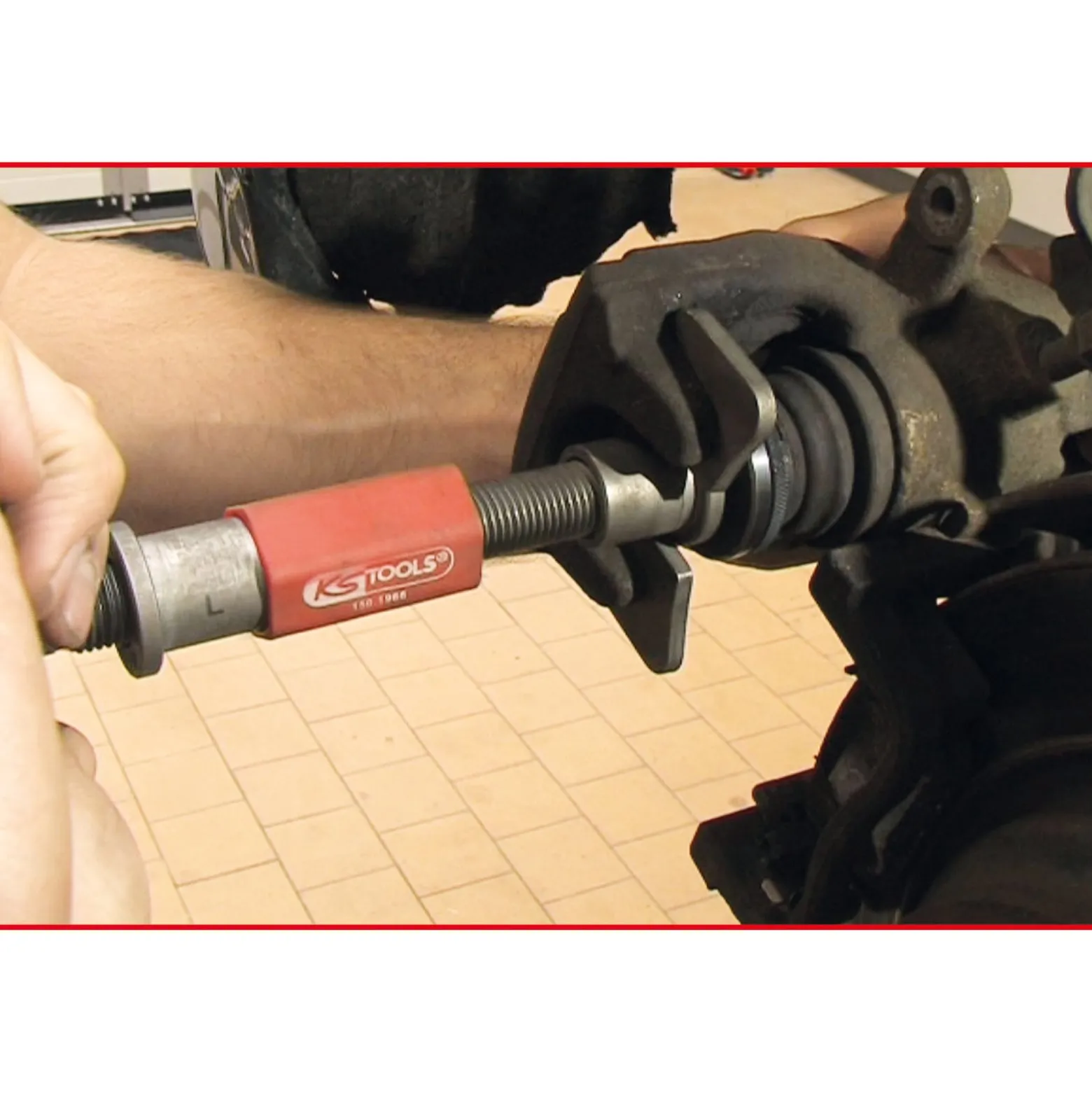 KS TOOLS Universal Bremskolben-Rückstell-Werkzeug-Satz 4tlg. - 150.1965