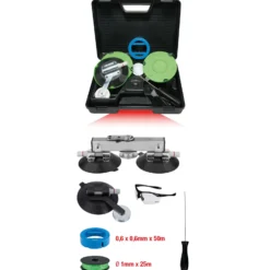 KS TOOLS Universal Ein-Mann-Betrieb-Scheiben-Austrenngerät 5tlg. - 140.2360