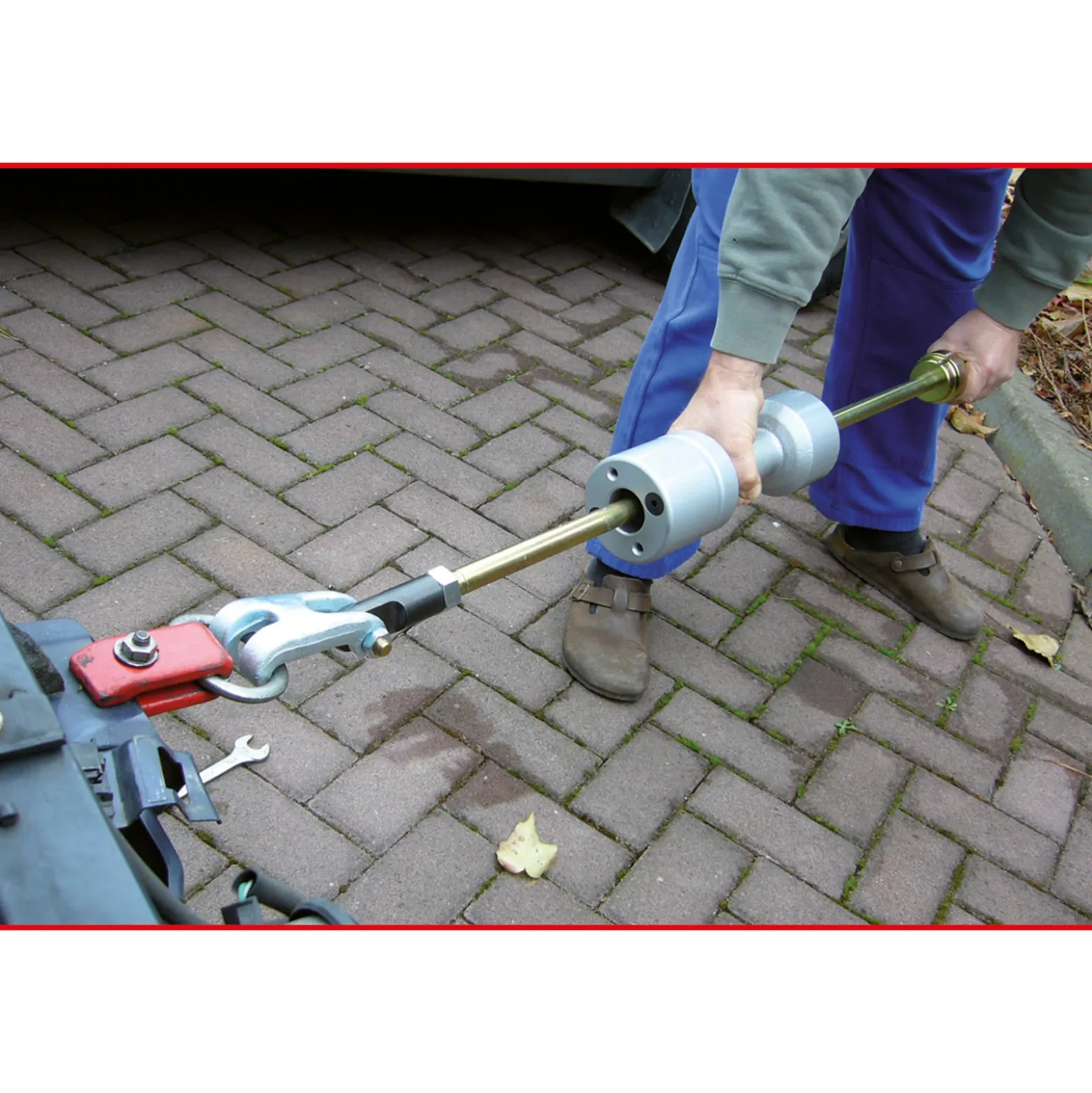 KS TOOLS Universal-Gleithammer 6 + 3 kg 850 mm - 700.1415