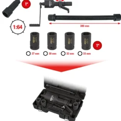 KS TOOLS Universal-Kraftvervielfältiger-Satz 7tlg. - 516.1180