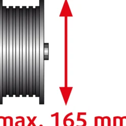 KS TOOLS Universal-Rillen-Riemenscheiben-Abzieher Ø 40-165 mm - 150.3170