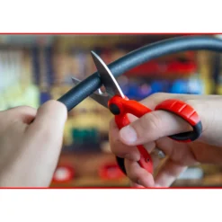 KS TOOLS Universal-Werkstattschere 143 mm - 118.0013