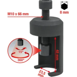 KS TOOLS Universal-Wischarm-Abzieher 23,5 mm - 700.1198