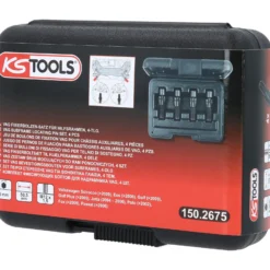 KS TOOLS VAG Fixierbolzen-Satz für Hilfsrahmen M 12 x 1,5 4tlg. - 150.2675