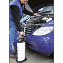KS TOOLS Vakuum-Absaugpumpe 9,5 l inklusive 4 Sonden - 160.0790
