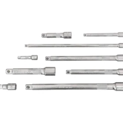 KS TOOLS 1/4"+3/8"+1/2" Verlängerungs-Satz 9tlg. - 911.0007