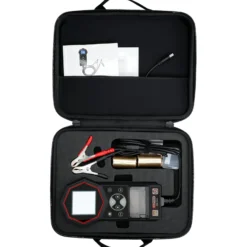 KS TOOLS 12V / 24V Digital-Batterie- und Ladesystemtester mit integriertem Drucker - 550.1649
