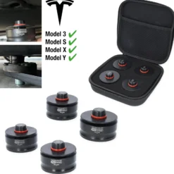 KS TOOLS Wagenheberaufnahme-Satz für Tesla Model 3 S X Y 4tlg. - 160.0460