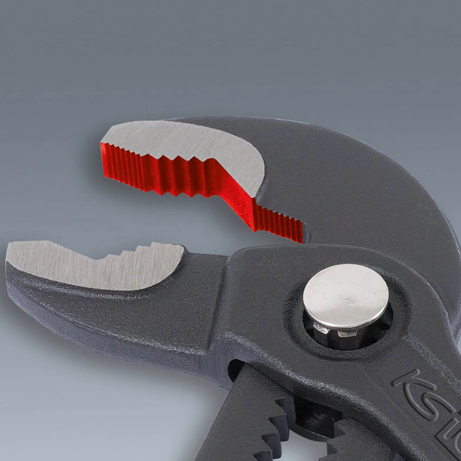 KS TOOLS Wasserpumpenzange mit Druckknopfverstellung 415 mm - 115.2016